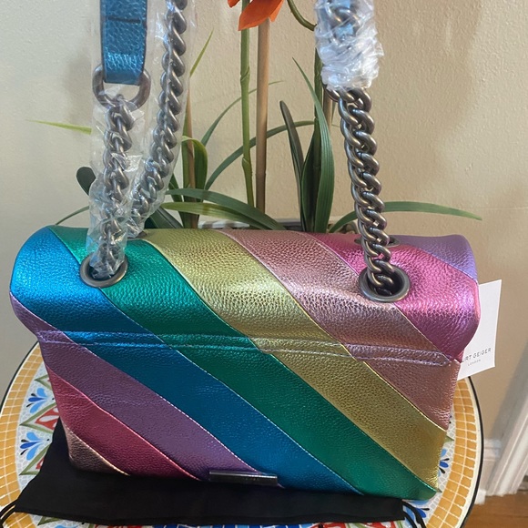 Kurt Geiger Kensington Leather Convertible Shoulder Bag - Picture 10 of 12